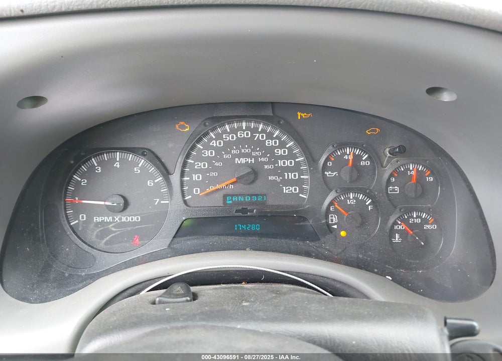 2005 CHEVROLET TRAILBLAZER LS VIN: 1GNDT13S352375735