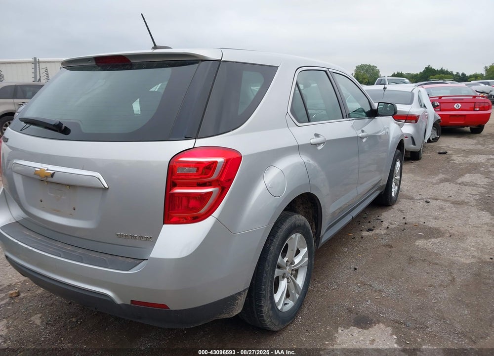2016 CHEVROLET EQUINOX LS VIN: 2GNALBEK3G6151621