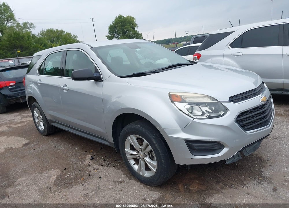 2016 CHEVROLET EQUINOX LS VIN: 2GNALBEK3G6151621