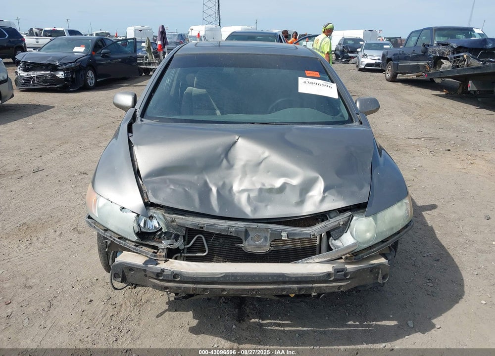 2008 HONDA CIVIC EX VIN: 1HGFA168X8L062432