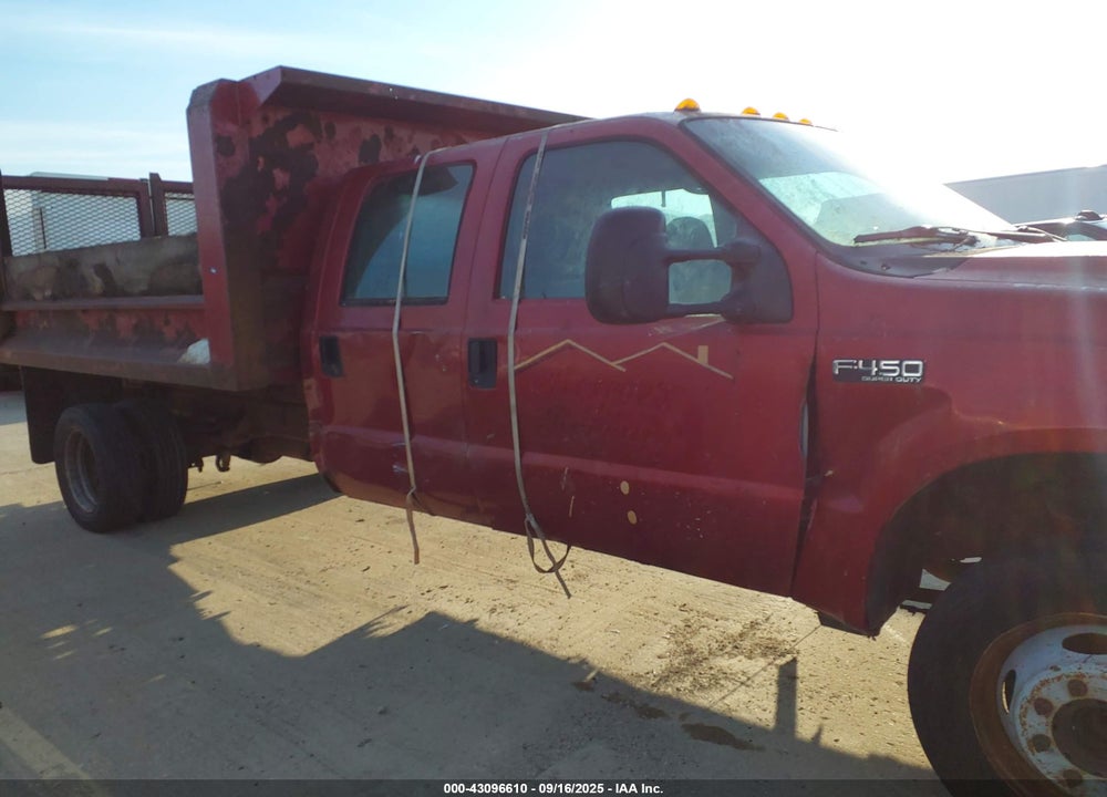 2002 FORD F-450 LARIAT/XL/XLT VIN: 1FDXW46S02EB46963