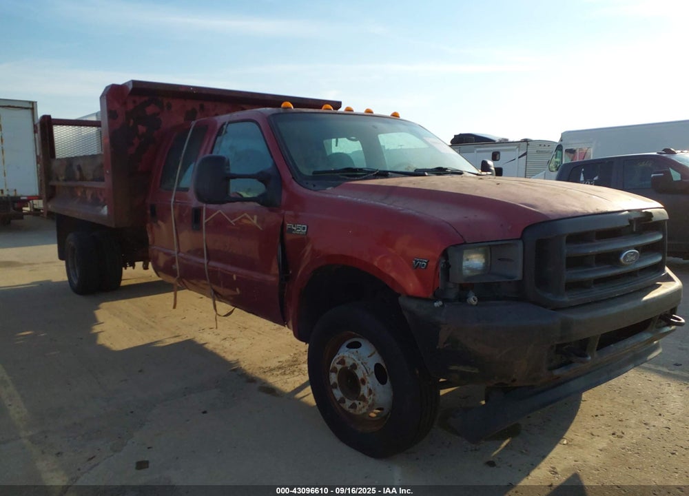 2002 FORD F-450 LARIAT/XL/XLT VIN: 1FDXW46S02EB46963