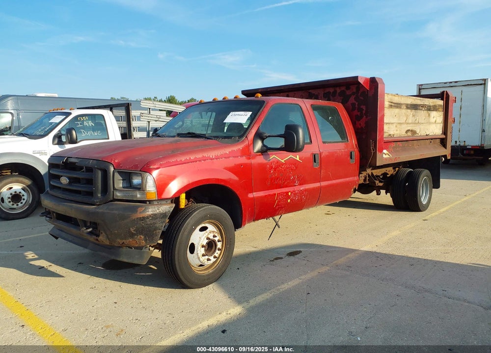 2002 FORD F-450 LARIAT/XL/XLT VIN: 1FDXW46S02EB46963