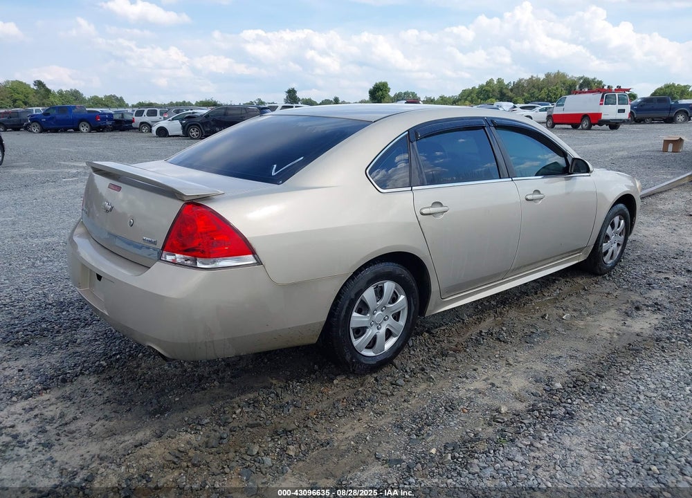 2010 CHEVROLET IMPALA VIN: 2G1WD5EM8A1202557