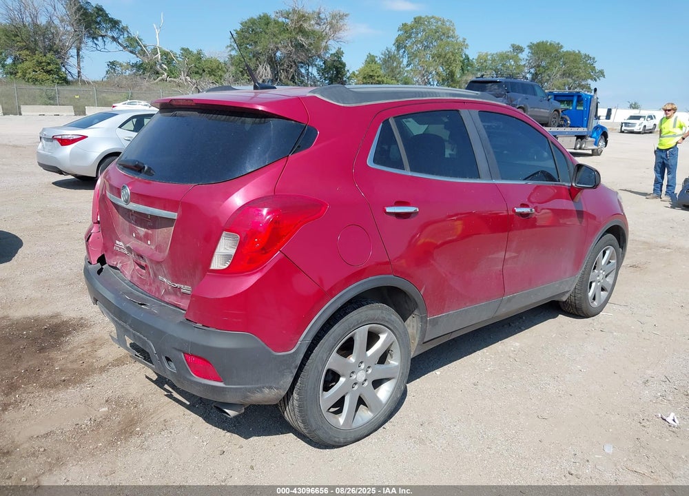 2013 BUICK ENCORE VIN: KL4CJGSB6DB077655