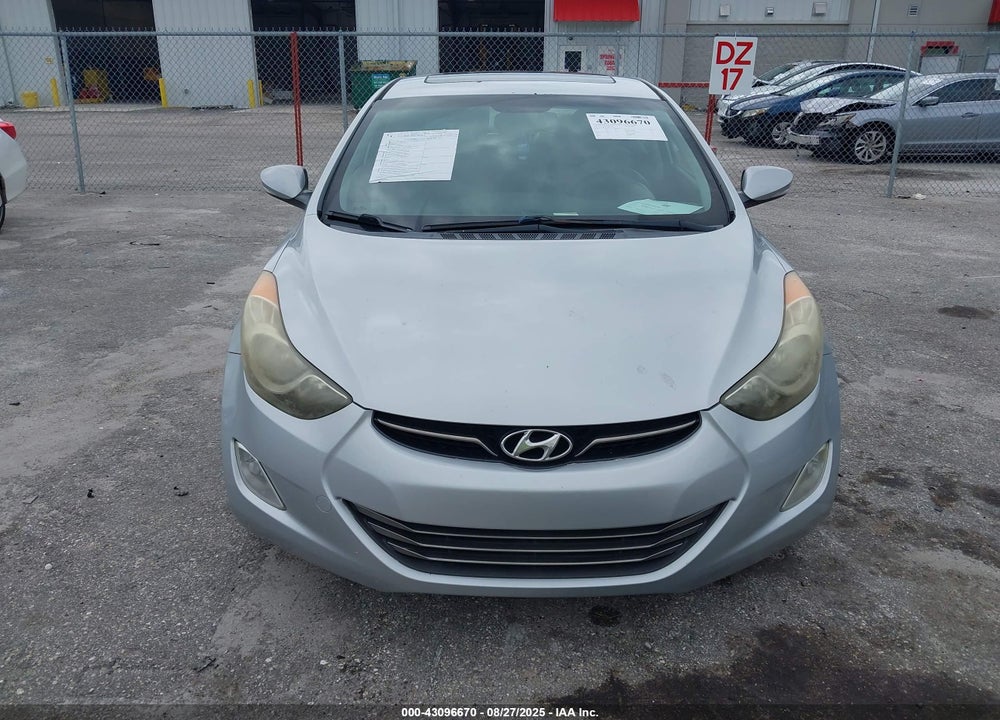 2013 HYUNDAI ELANTRA LIMITED VIN: 5NPDH4AE3DH171877