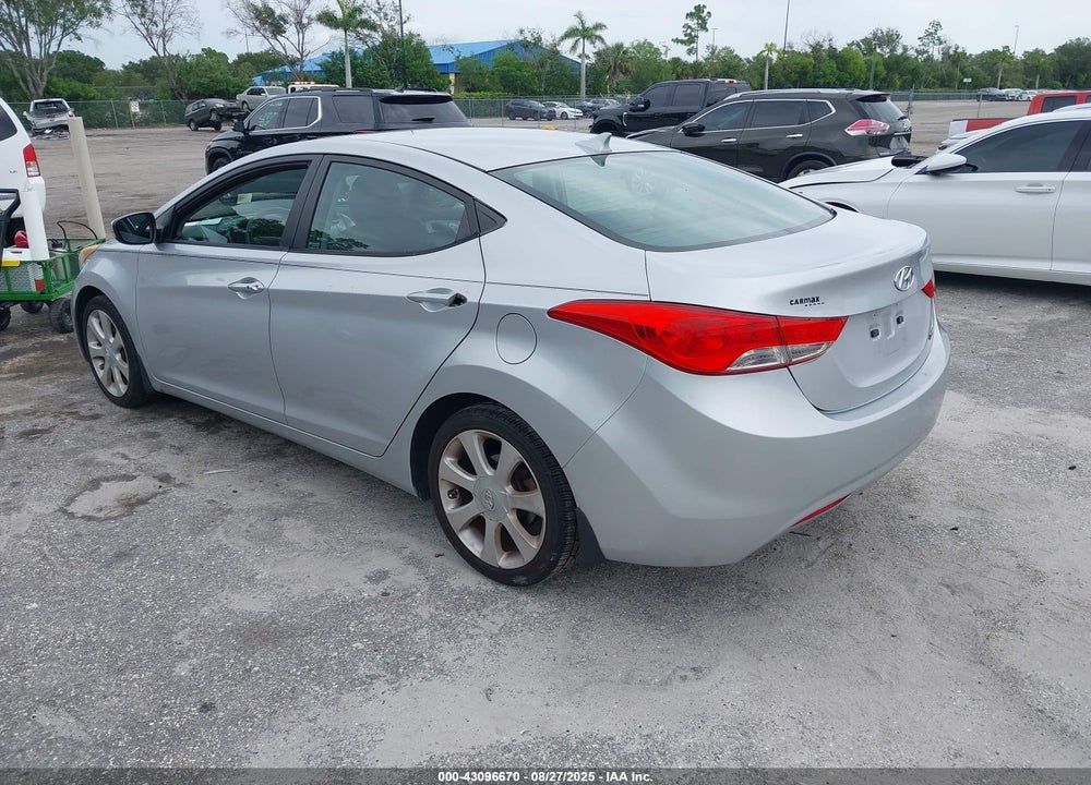 2013 HYUNDAI ELANTRA LIMITED VIN: 5NPDH4AE3DH171877