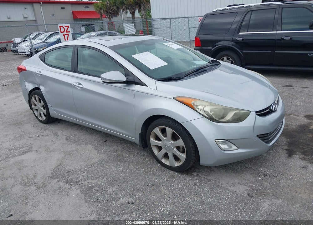 2013 HYUNDAI ELANTRA LIMITED VIN: 5NPDH4AE3DH171877