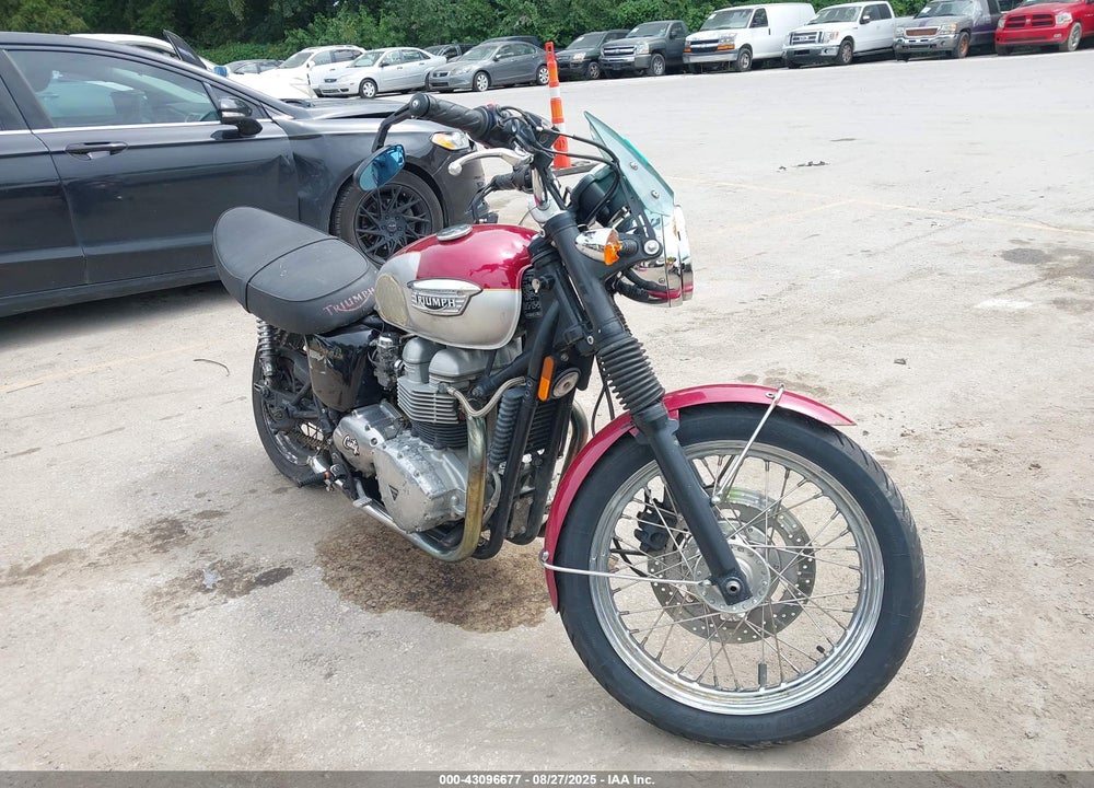 2002 TRIUMPH MOTORCYCLE BONNEVILLE VIN: SMT900HN82J139847