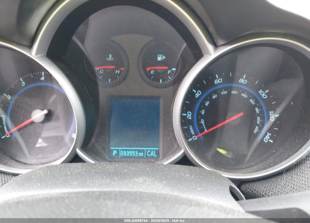 2013 CHEVROLET CRUZE VIN: 1G1PC5SB3D7284604