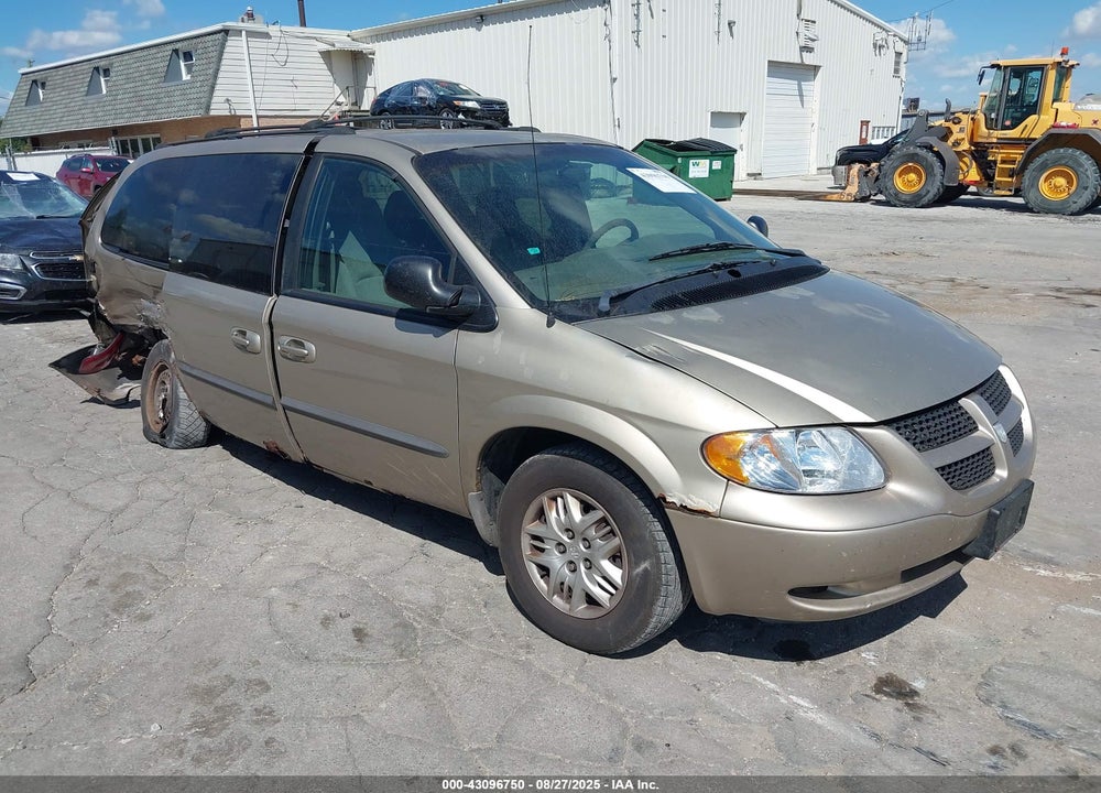 2002 DODGE GRAND CARAVAN SPORT VIN: 2B4GP44302R783039