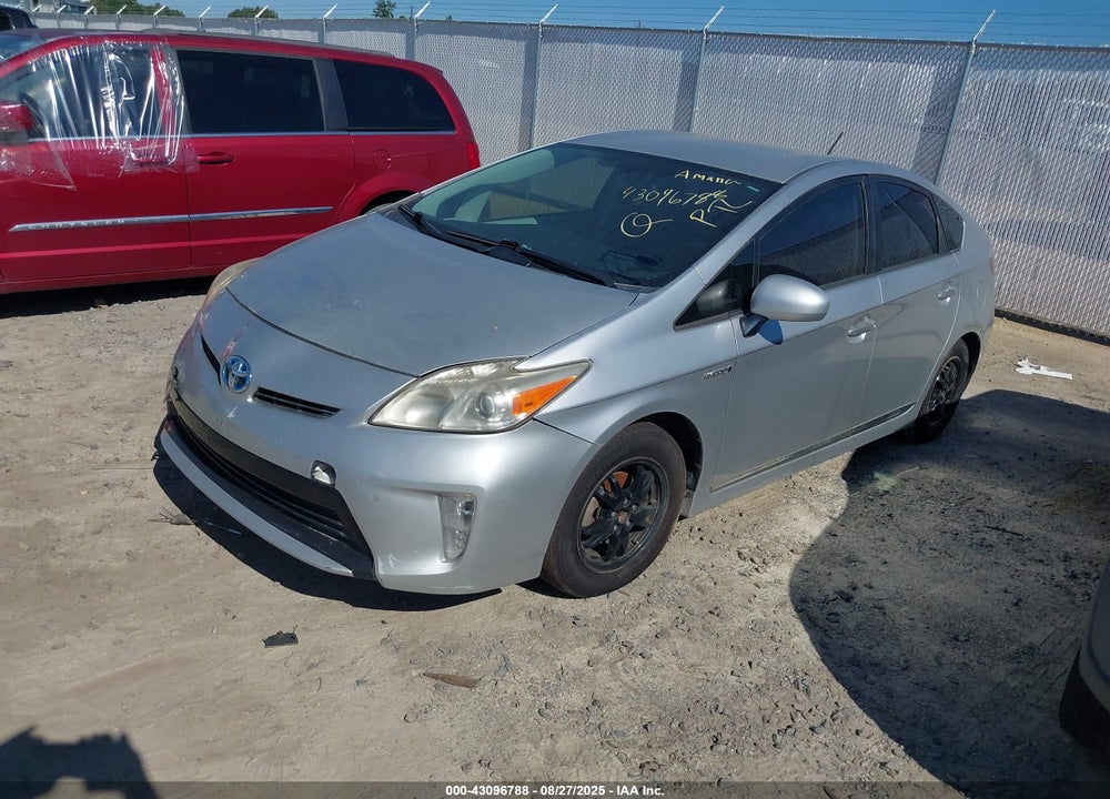 2012 TOYOTA PRIUS VIN: JTDKN3DU2C5447039