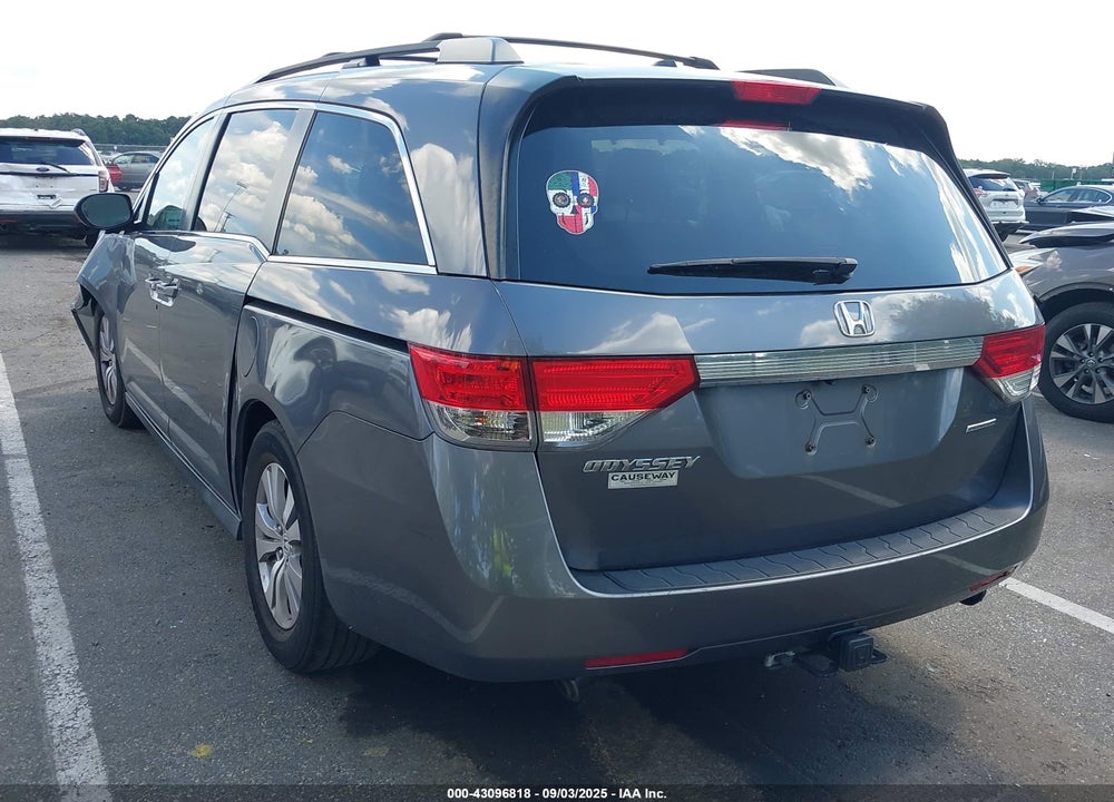 2016 HONDA ODYSSEY SE VIN: 5FNRL5H36GB081110