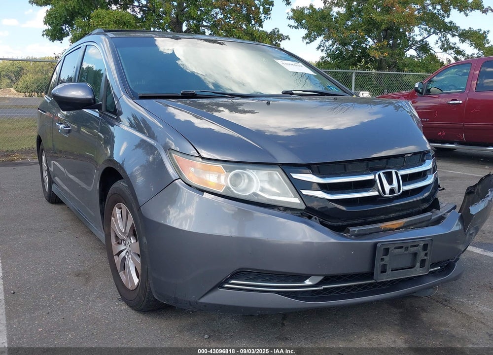 2016 HONDA ODYSSEY SE VIN: 5FNRL5H36GB081110