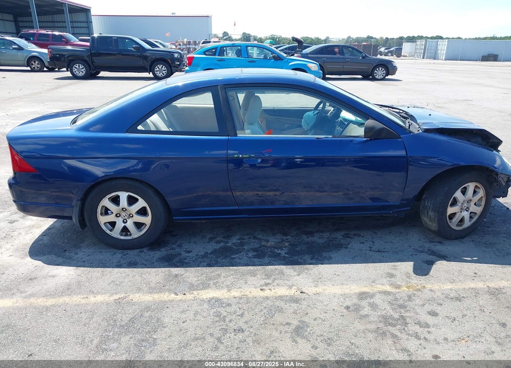 2003 HONDA CIVIC EX VIN: 1HGEM22963L018878