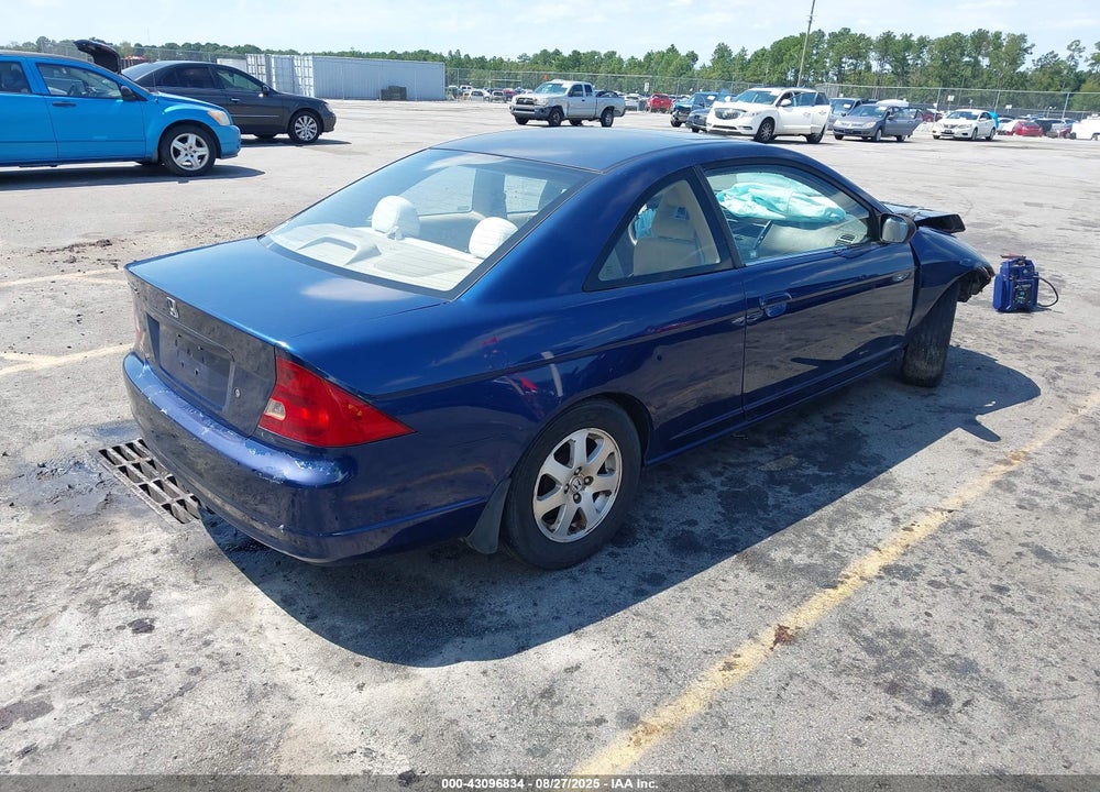 2003 HONDA CIVIC EX VIN: 1HGEM22963L018878
