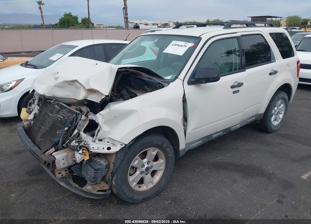 2010 FORD ESCAPE XLT VIN: 1FMCU9D73AKC96047
