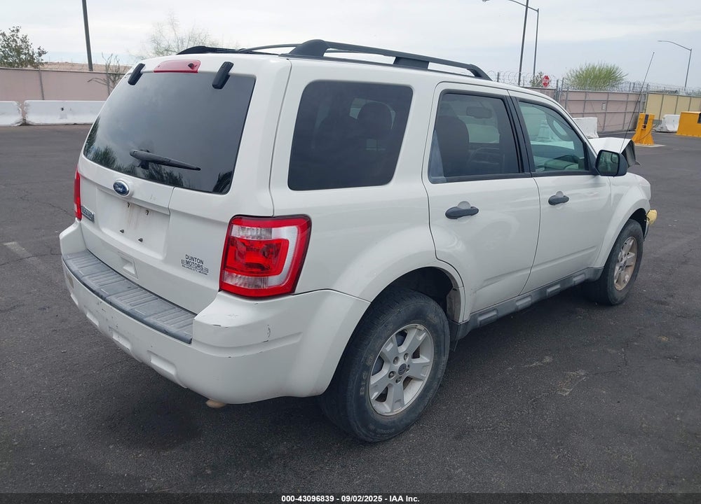 2010 FORD ESCAPE XLT VIN: 1FMCU9D73AKC96047