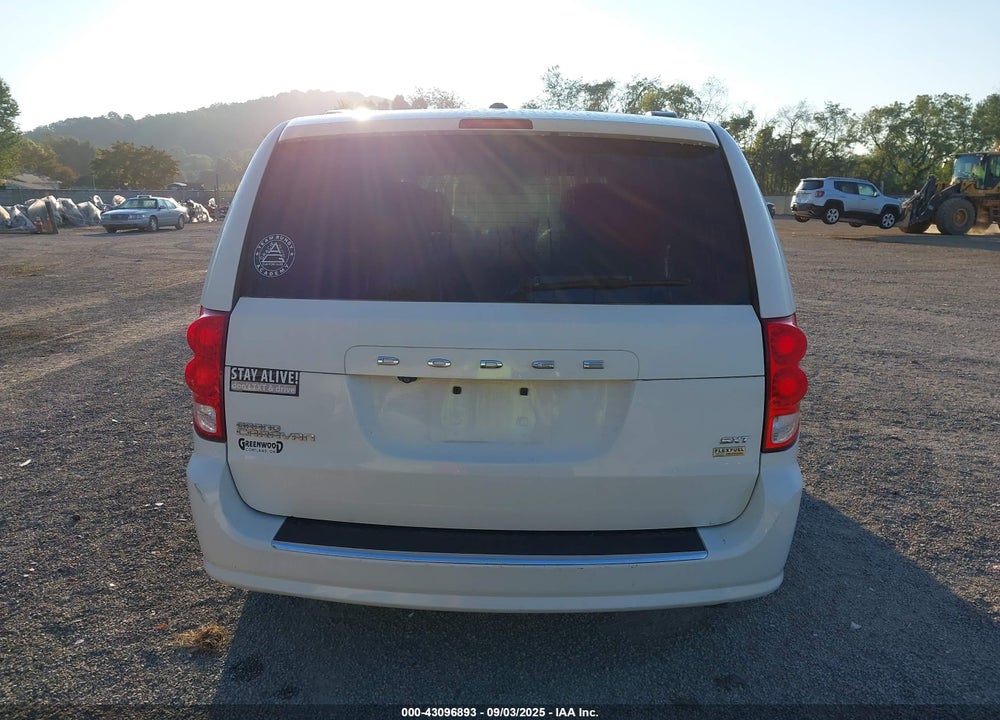 2017 DODGE GRAND CARAVAN SXT VIN: 2C4RDGCG1HR801910