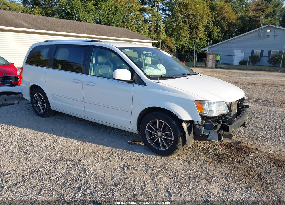 2017 DODGE GRAND CARAVAN SXT VIN: 2C4RDGCG1HR801910