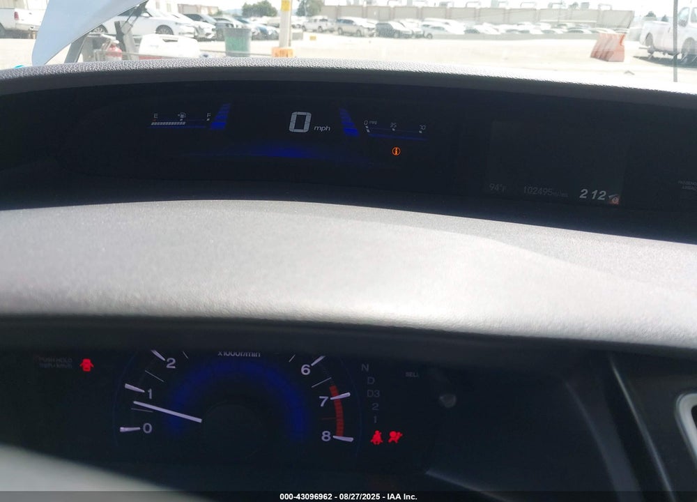 2013 HONDA CIVIC VIN: 19XFB2F59DE281750