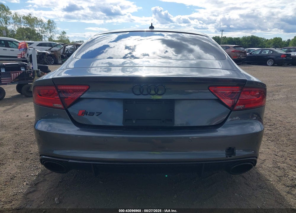 2015 AUDI RS 7 4.0T PRESTIGE VIN: WUAW2AFC7FN900260