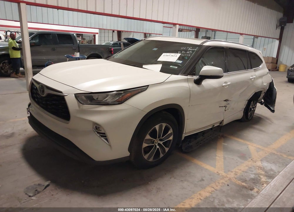 2020 TOYOTA HIGHLANDER VIN: 5TDGZRAH0LS502408