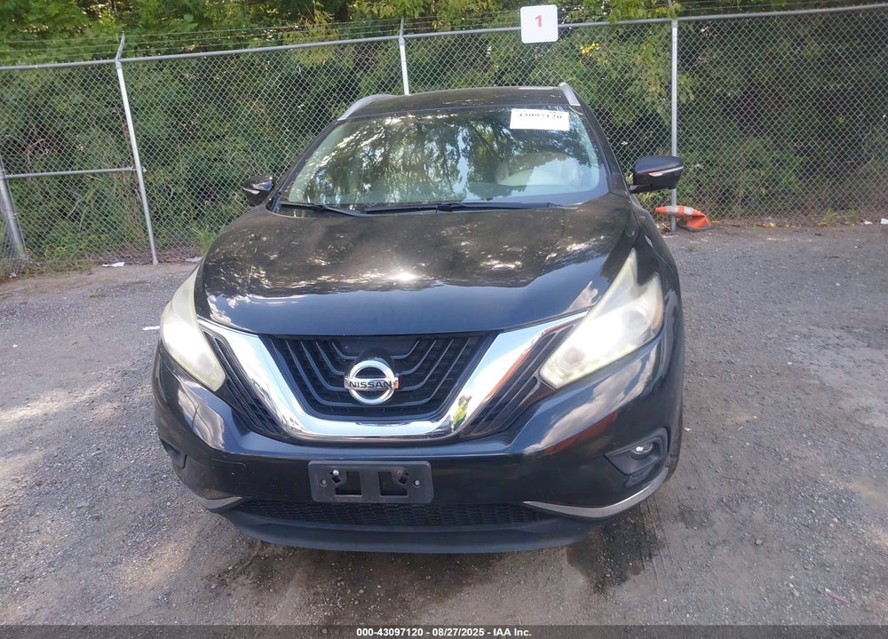 2015 NISSAN MURANO VIN: 5N1AZ2MH6FN226458