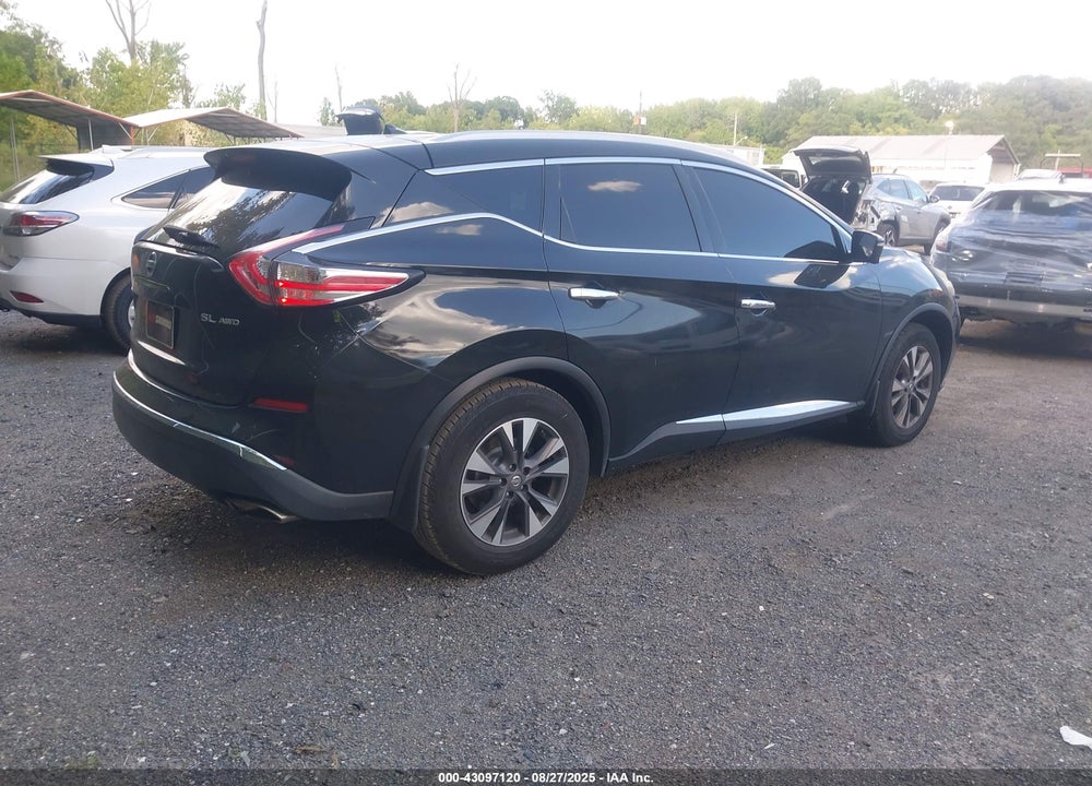 2015 NISSAN MURANO VIN: 5N1AZ2MH6FN226458