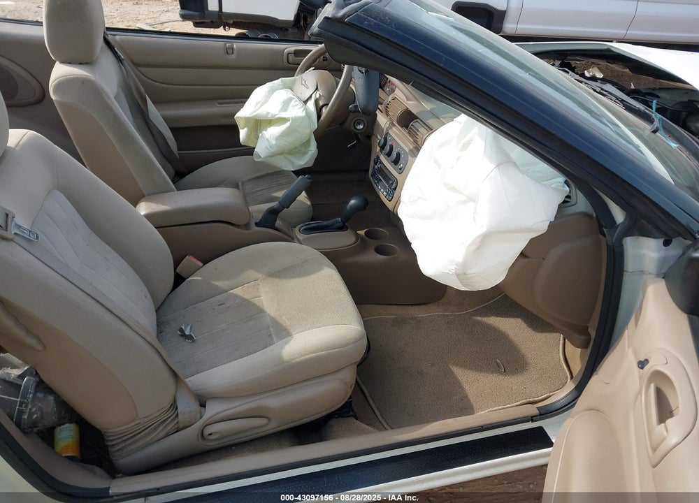 2004 CHRYSLER SEBRING VIN: 1C3EL45X54N399849