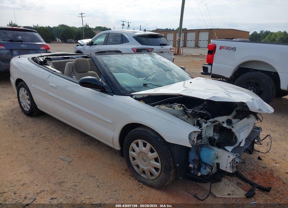 2004 CHRYSLER SEBRING VIN: 1C3EL45X54N399849