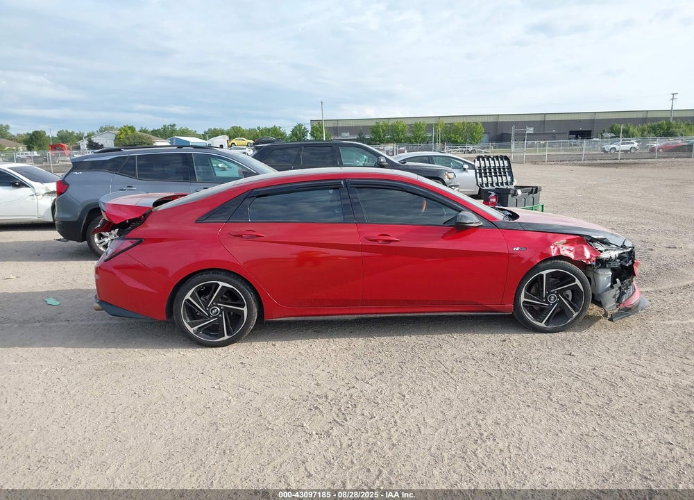 2022 HYUNDAI ELANTRA VIN: KMHLR4AF2NU231796