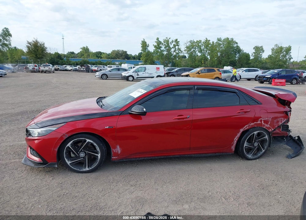 2022 HYUNDAI ELANTRA VIN: KMHLR4AF2NU231796