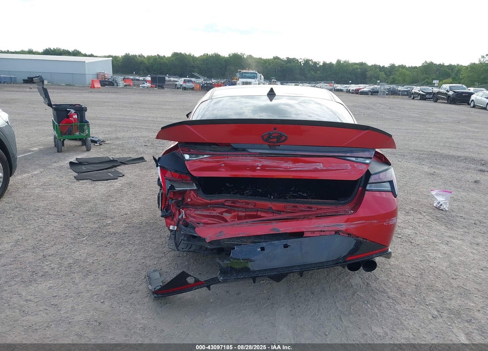 2022 HYUNDAI ELANTRA VIN: KMHLR4AF2NU231796