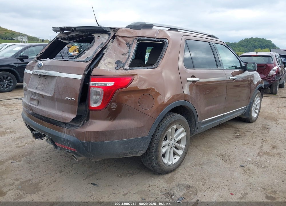 2012 FORD EXPLORER VIN: 1FMHK8D89CGA39768