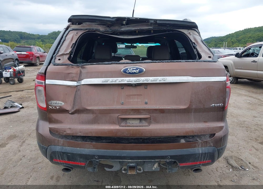 2012 FORD EXPLORER VIN: 1FMHK8D89CGA39768