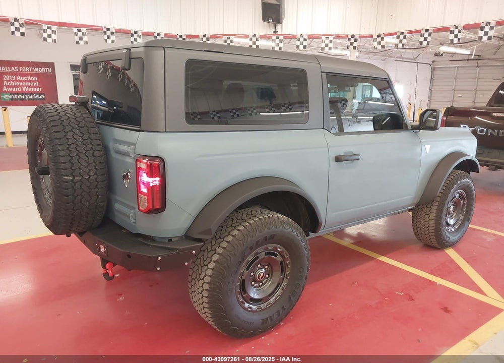2025 FORD BRONCO VIN: 1FMDE6AH8SLA60812