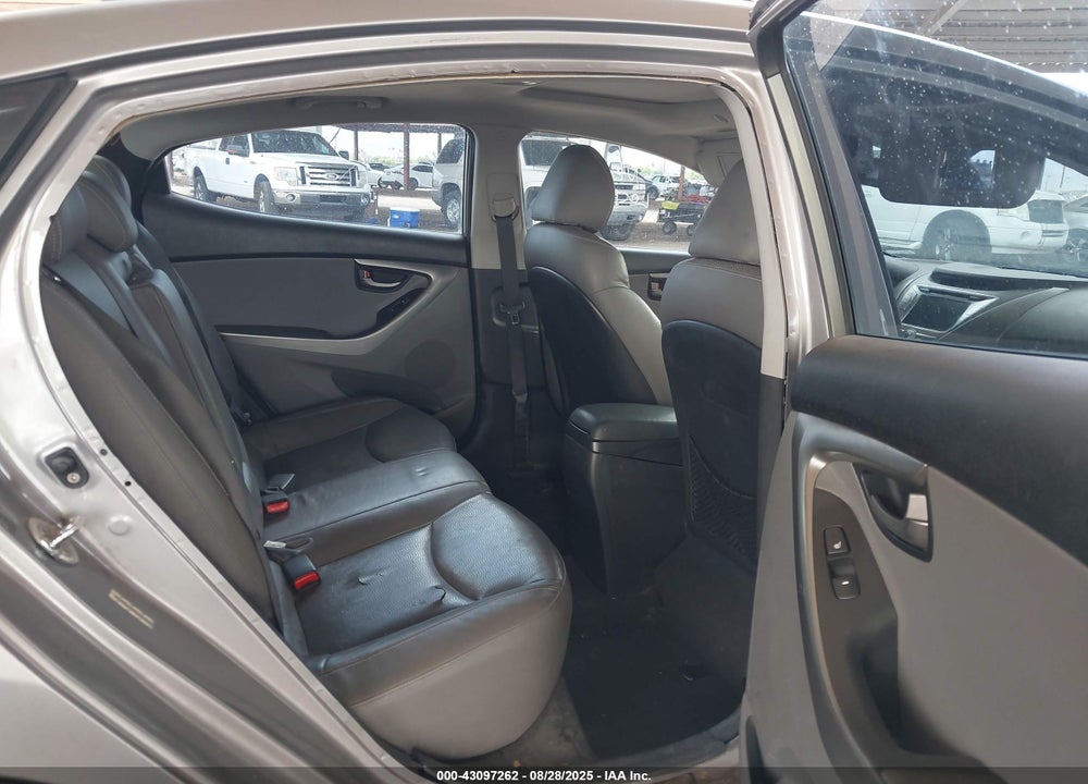 2011 HYUNDAI ELANTRA LIMITED (ULSAN PLANT) VIN: KMHDH4AE5BU087669