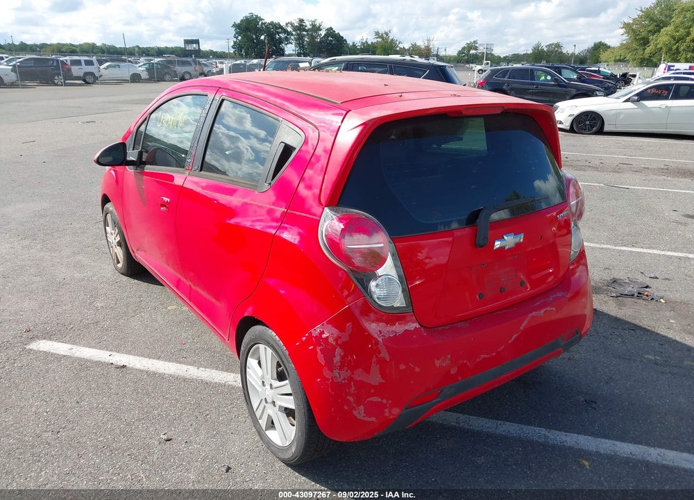 2014 CHEVROLET SPARK LS AUTO VIN: KL8CB6S97EC590606