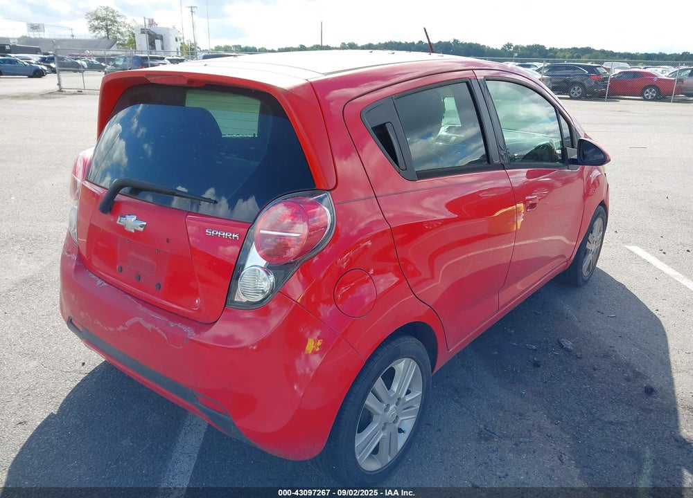 2014 CHEVROLET SPARK LS AUTO VIN: KL8CB6S97EC590606