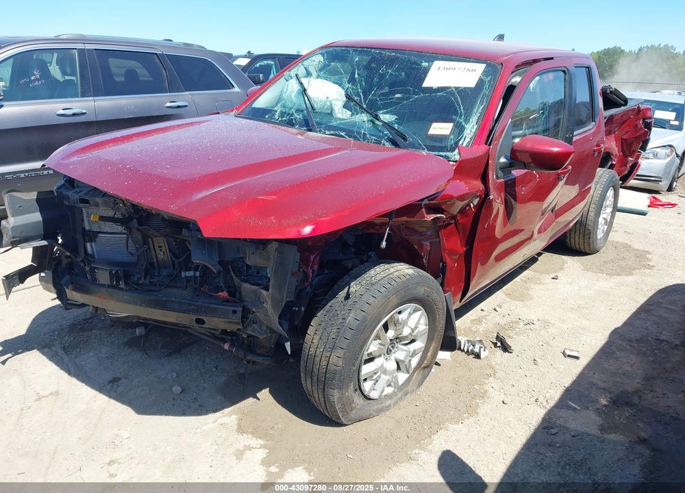 2022 NISSAN FRONTIER VIN: 1N6ED1EK8NN657193