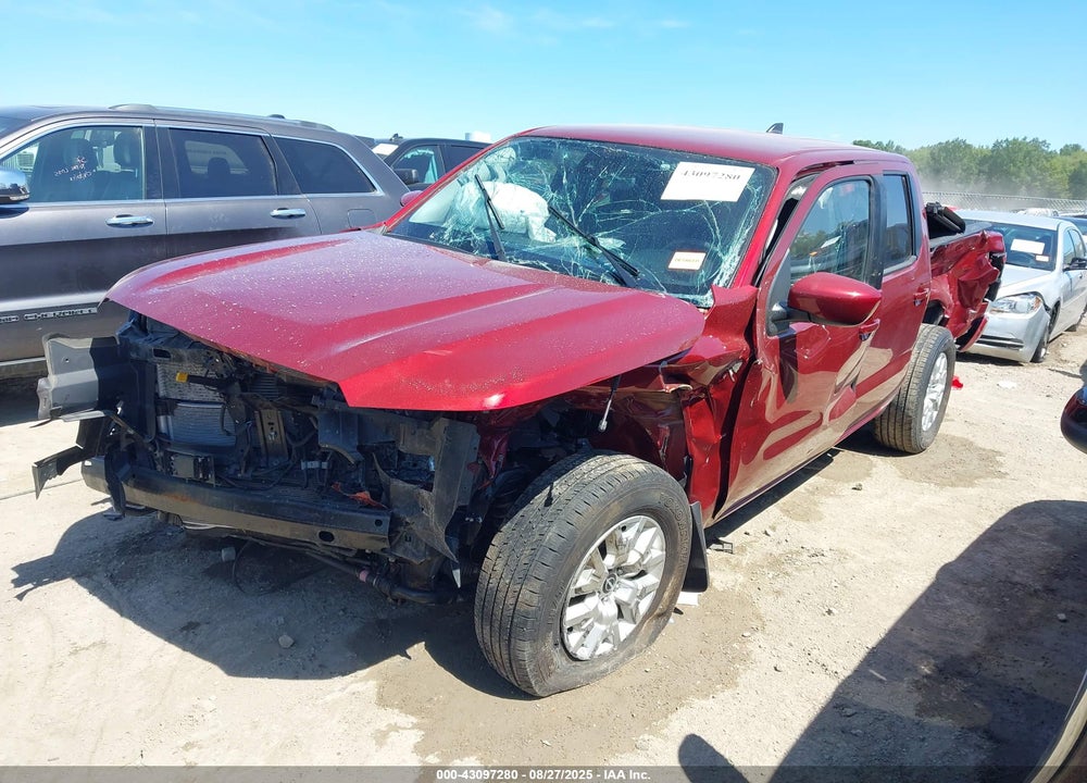 2022 NISSAN FRONTIER VIN: 1N6ED1EK8NN657193