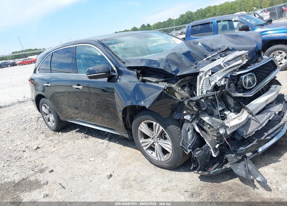 2019 ACURA MDX STANDARD VIN: 5J8YD4H36KL032256