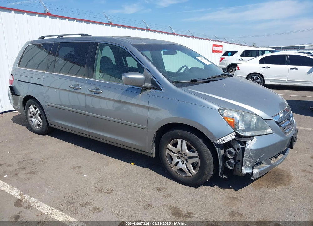 2006 HONDA ODYSSEY EX-L VIN: 5FNRL38636B059336
