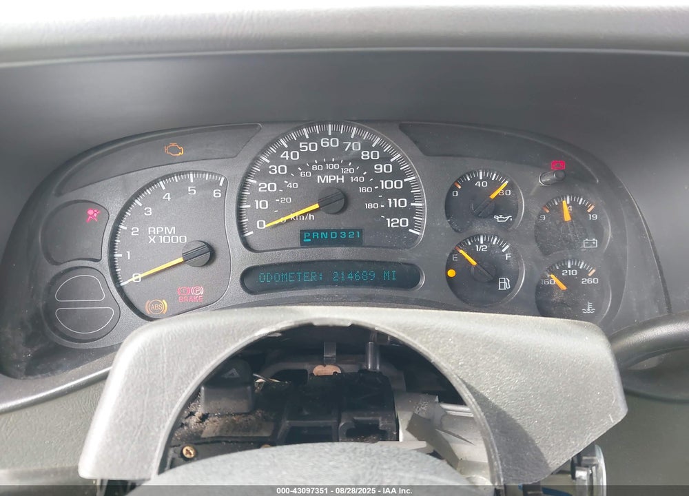 2003 CHEVROLET SILVERADO 1500 LS VIN: 2GCEC19V431105943