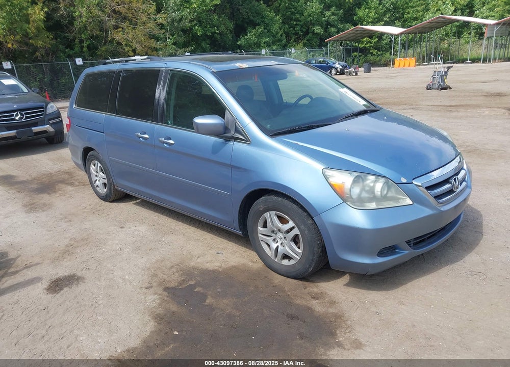 2006 HONDA ODYSSEY EX-L VIN: 5FNRL38716B127951