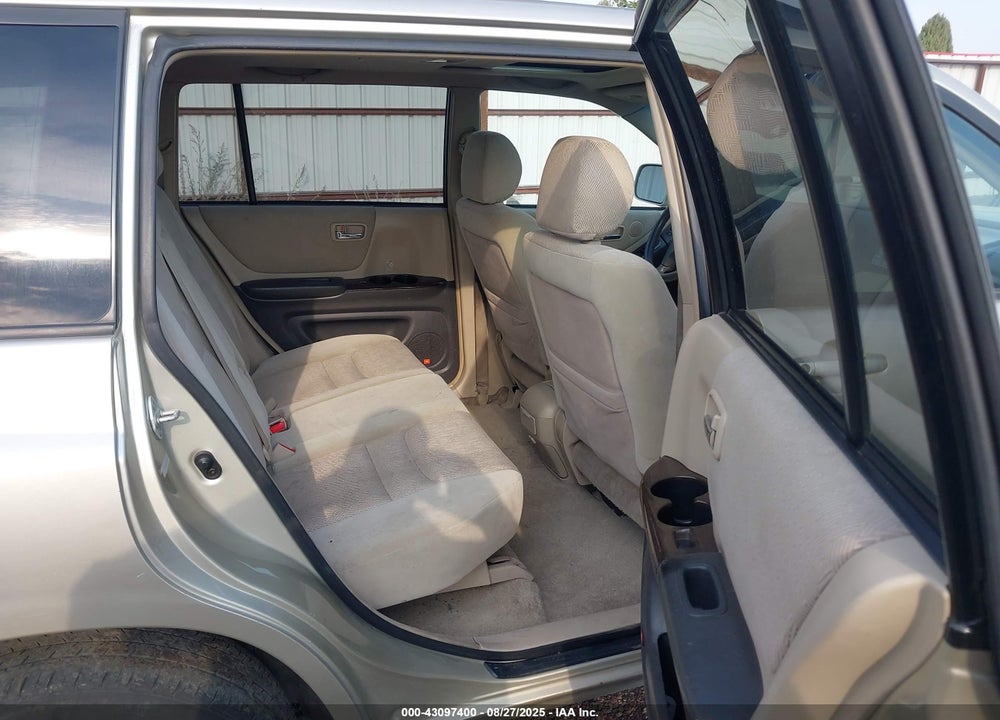 2002 TOYOTA HIGHLANDER LIMITED V6 VIN: JTEHF21A820095121