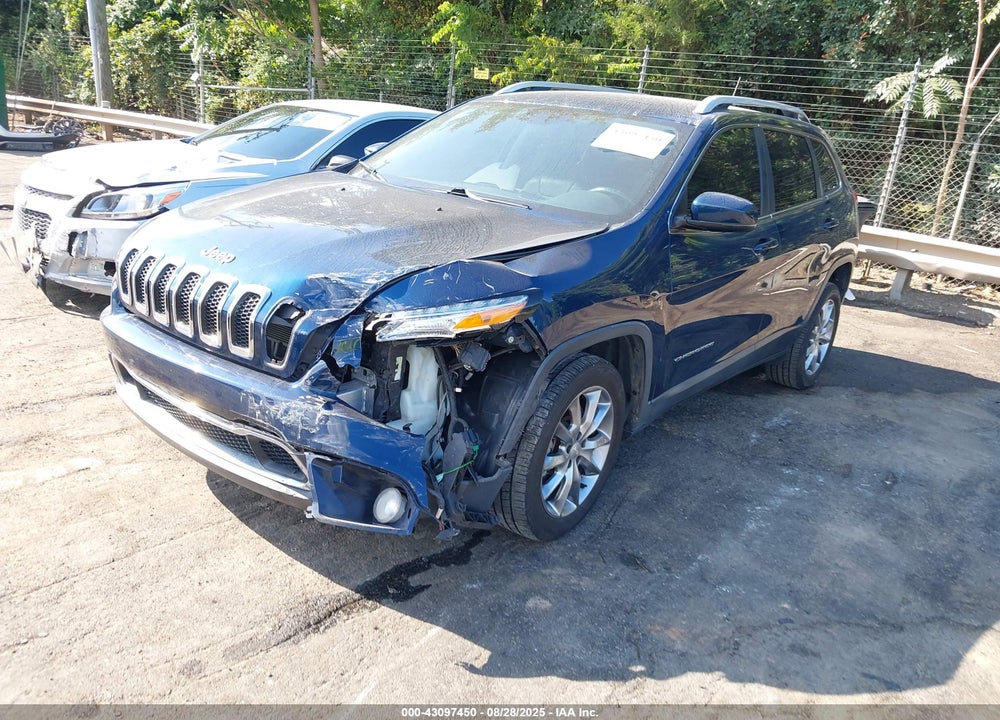 2018 JEEP CHEROKEE LIMITED FWD VIN: 1C4PJLDB9JD559047