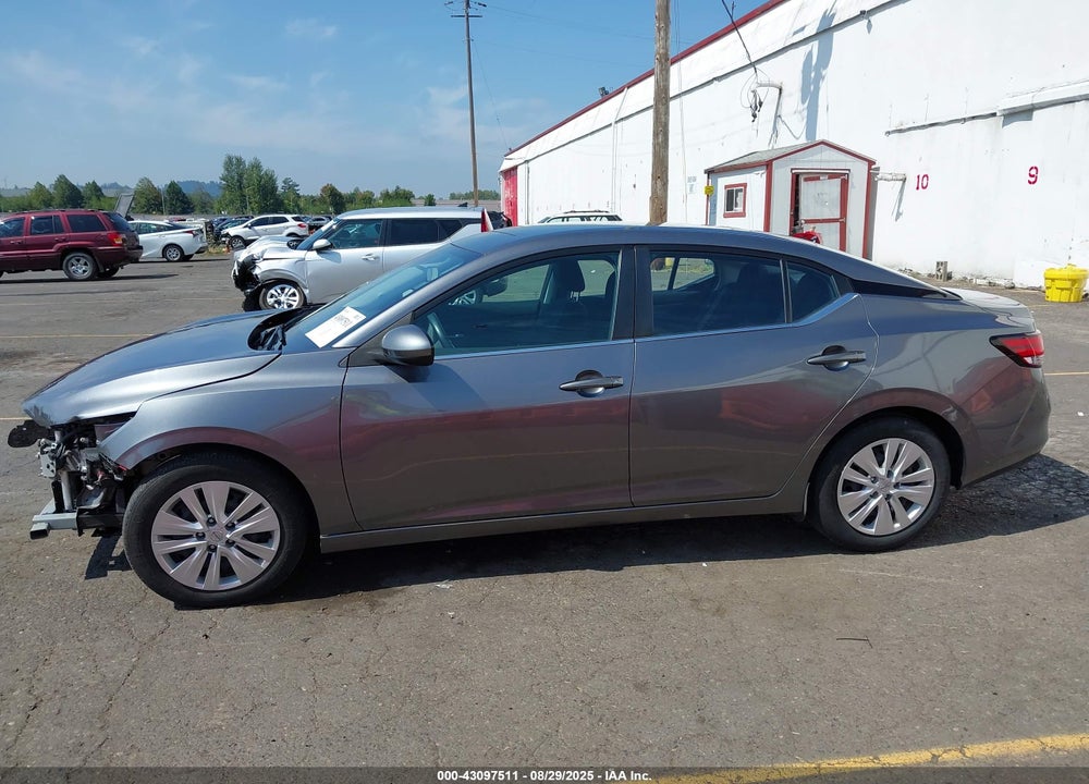 2022 NISSAN SENTRA S XTRONIC CVT VIN: 3N1AB8BV6NY276950