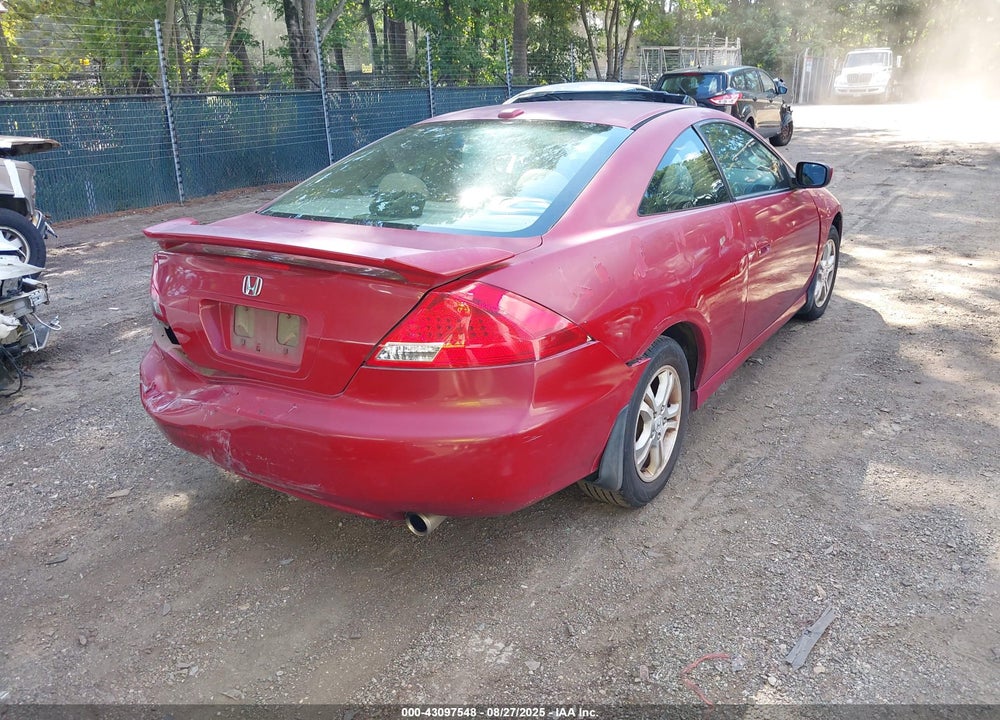 2007 HONDA ACCORD 2.4 EX VIN: 1HGCM72637A017392